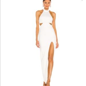 MICHAEL COSTELLO X REVOLVE WHITE “ZOEY GOWN”